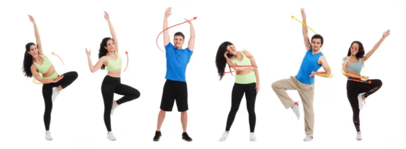 Illustration visuelle du mot « plastique » - Gymnastique, exercices physiques