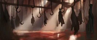 Illustration slaughterhouse - Image 1