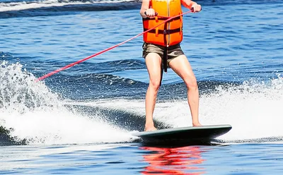 Illustration wakeboard