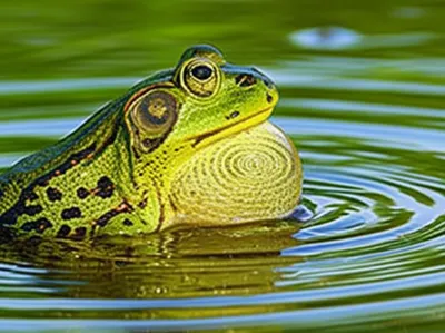 Illustration bullfrogs - Image 1