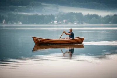 Illustration skiff - Image 1