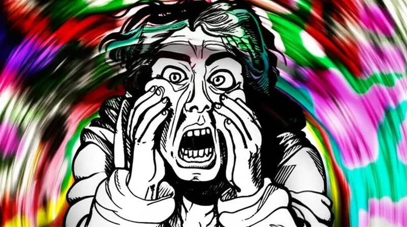 Visuelle Illustration von wilder: Aufgebracht, panisch - Bild 1