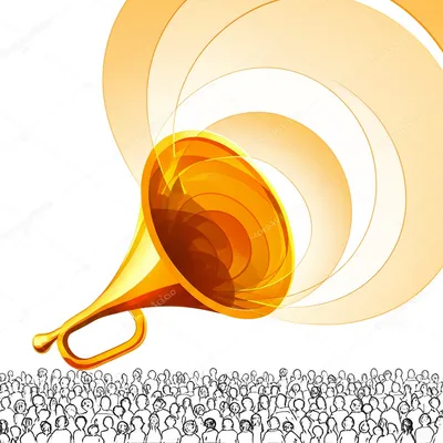 Illustration trumpeted