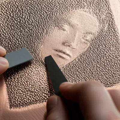 Illustration mezzotint - Image 1