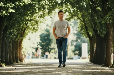 Illustration sauntering - Image 1