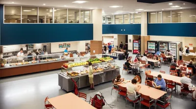 Illustration cafeteria - Image 1