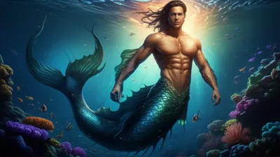 Illustration merman - Image 1