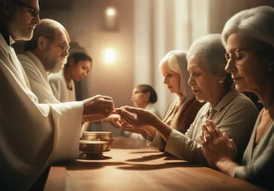 Illustration communing - Image 1