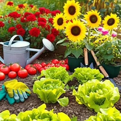 Illustration gardens