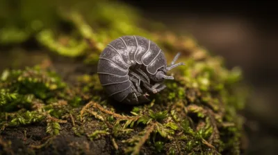 Illustration pillbug