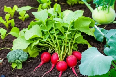 Illustration radishes - Image 1