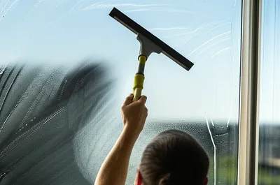 Illustration squeegeed