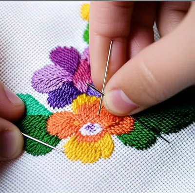 Illustration embroidering - Image 1