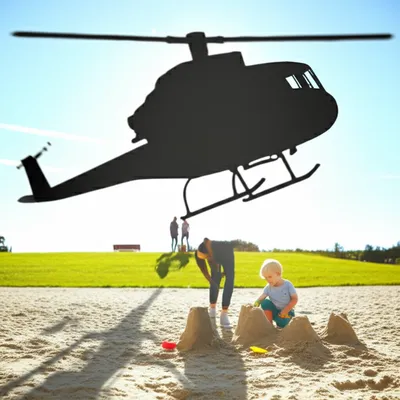 Illustration helicoptering - Image 1