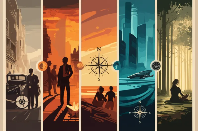 Illustration visuelle du mot « episodic » - épisodique