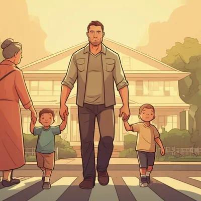 Illustration mans - Image 1