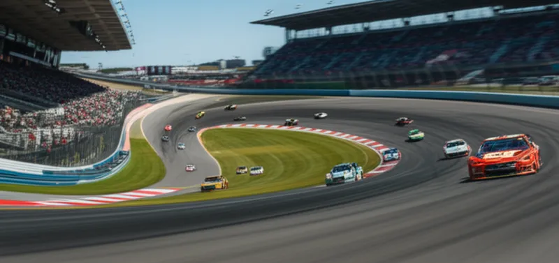 Visual illustration of dao: A track on which a race in held; a racetrack - Image 1