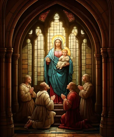 Illustration votive - Image 1