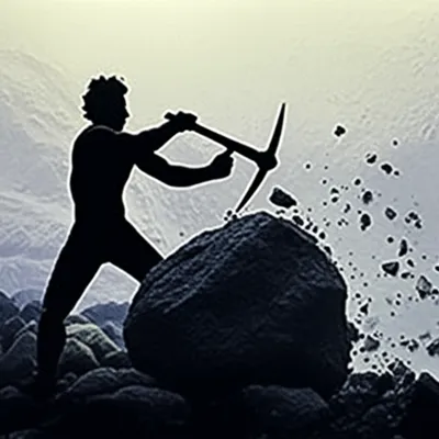 Illustration pickaxe - Image 1