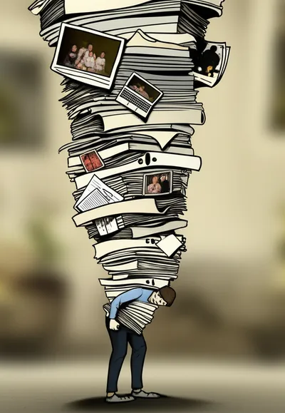 Illustration overtaxed - Image 1