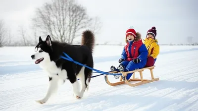 Illustration sledge - Image 1