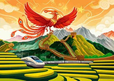 Illustration dragons - Image 1