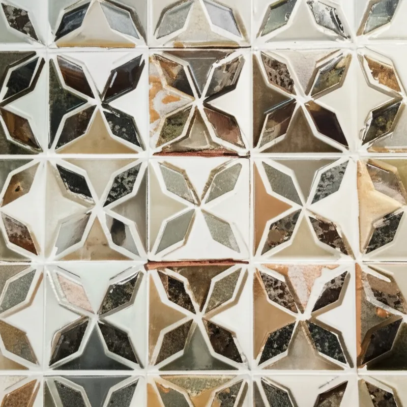 Ilustración visual de la palabra "tiles" - Azulejos, baldosas