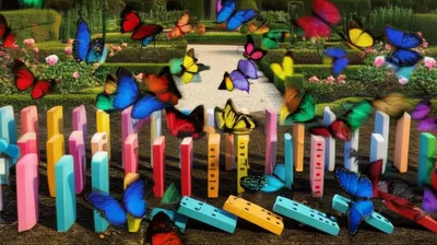 Illustration fluttering - Image 1