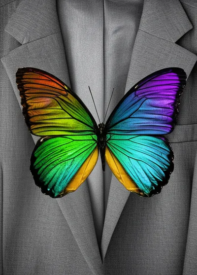 Illustration brooch - Image 1