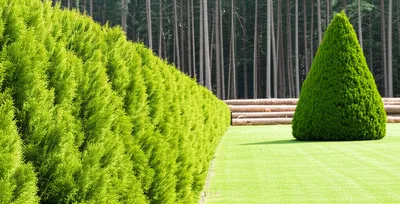 Illustration arborvitae