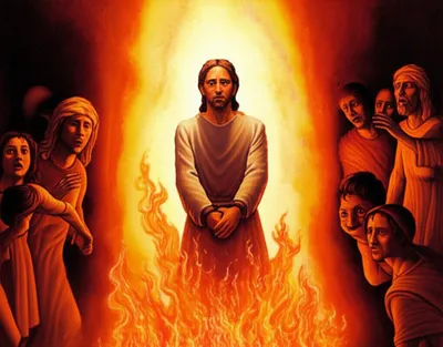 Illustration martyred