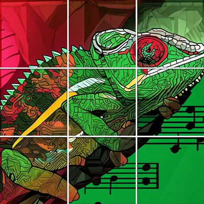 Illustration framed - Image 1