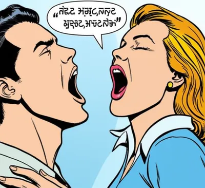 Illustration yawns - Image 1