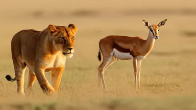 Illustration preying