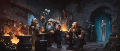 Illustration dwarves - Image 1