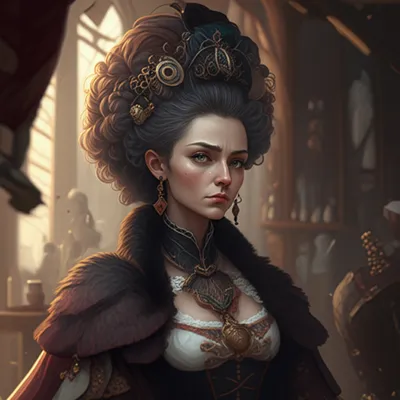 Illustration madam - Image 1