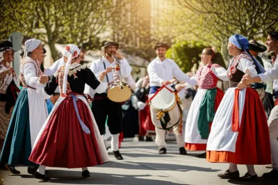 Illustration tambourines - Image 1