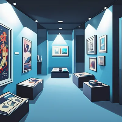 Illustration showroom - Image 1