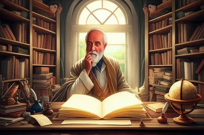 Illustration thinkers - Image 1