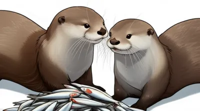 Illustration canoodling - Image 1