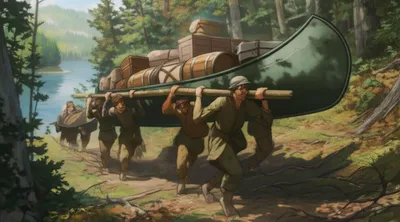 Illustration portages - Image 1