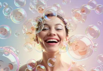 Illustration bubbly - Image 1