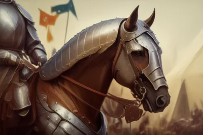 Illustration destrier - Image 1