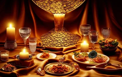 Illustration lavishly