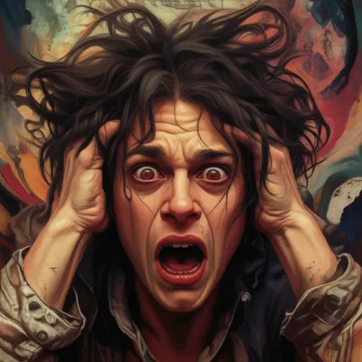 Illustration distraught - Image 1