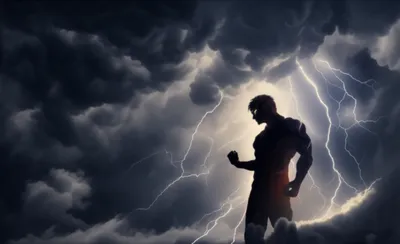 Illustration thunderbolt - Image 1