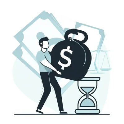 Illustration debtor - Image 1