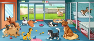 Illustration kennels - Image 1