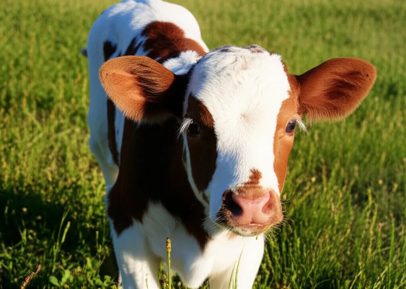 Ilustración visual de la palabra "calf" - Ternero