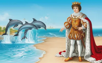 Illustration dolphins - Image 1